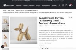 schermata sito