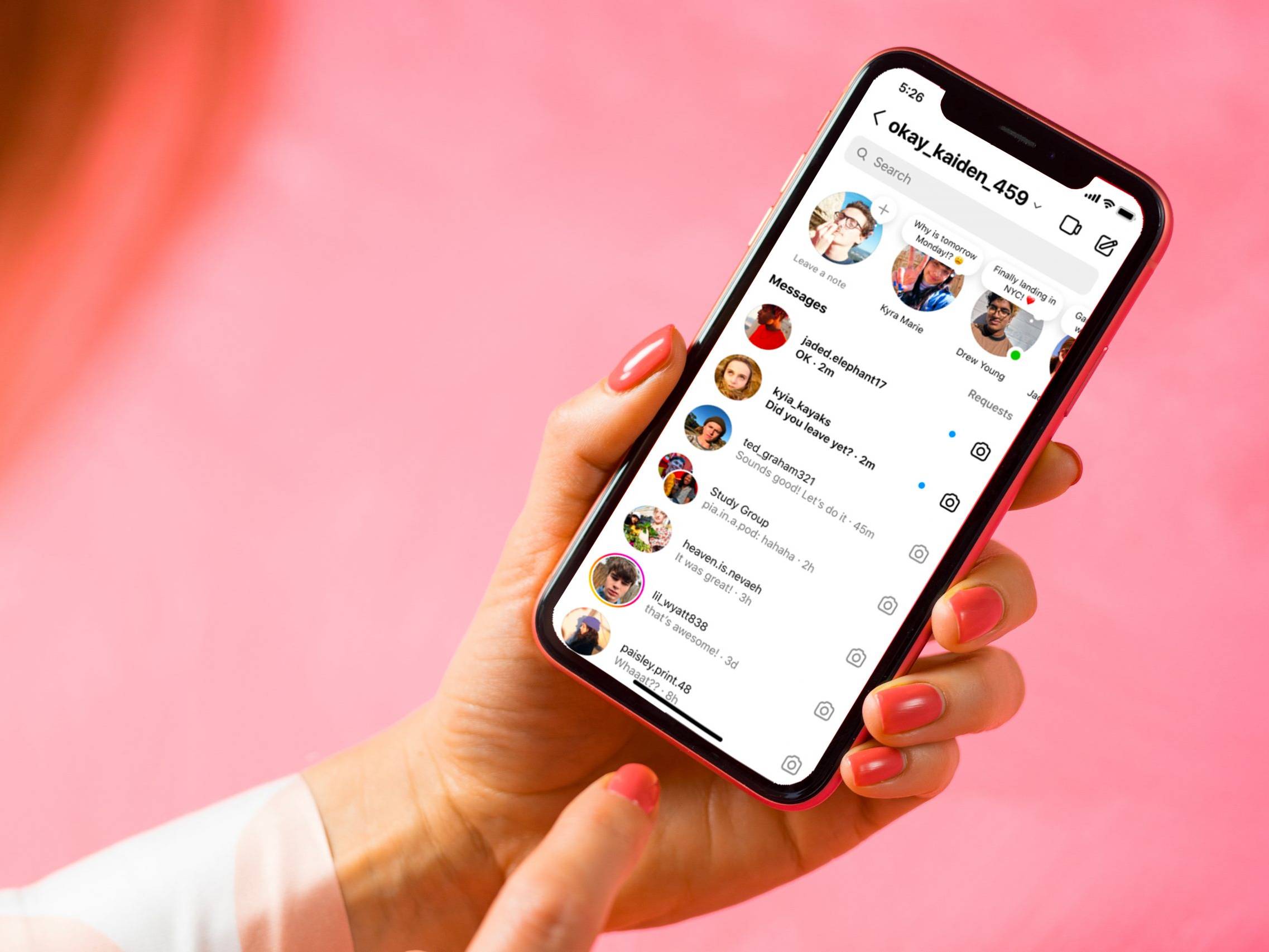 instagram notes